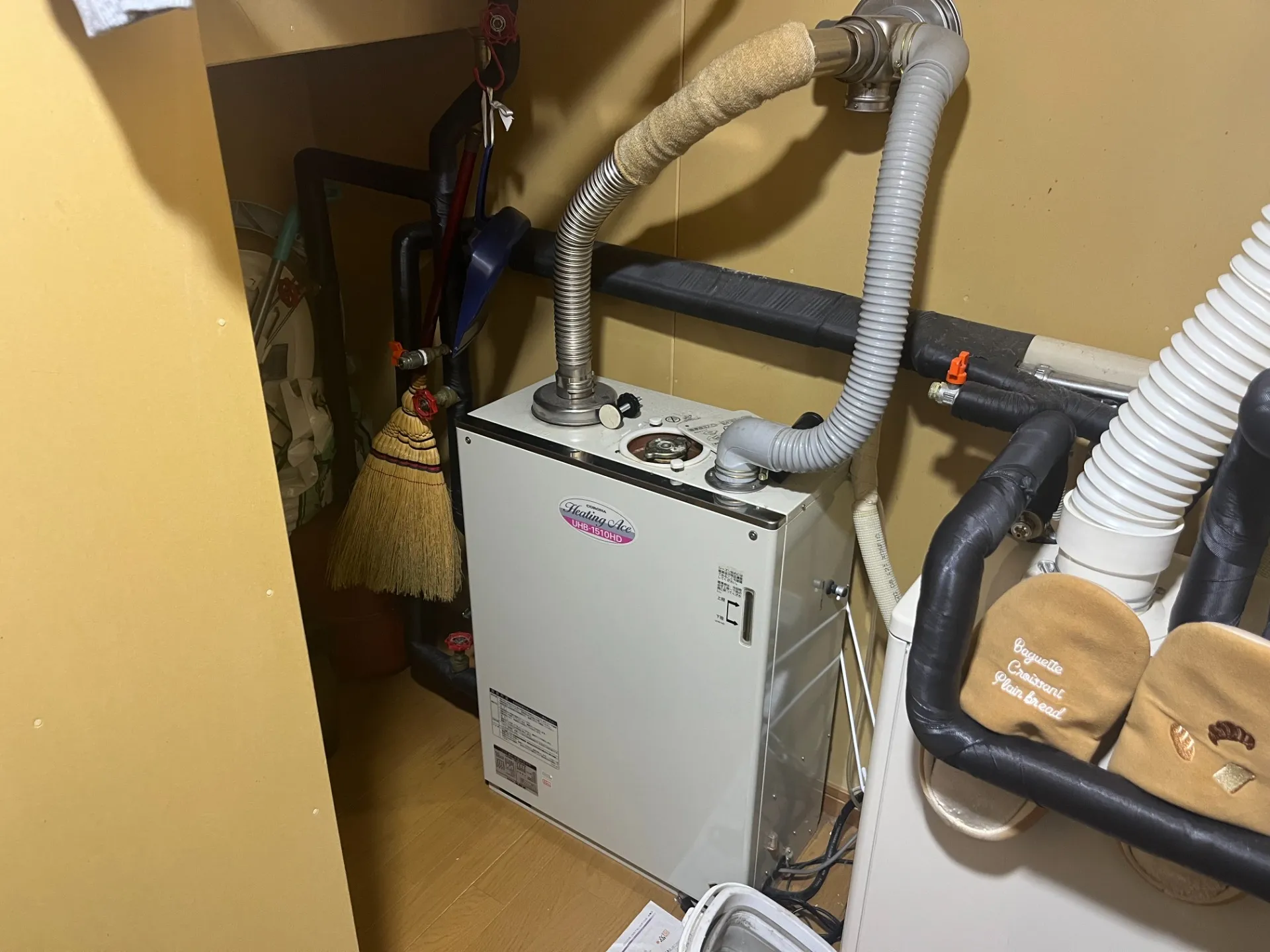 2月15日　五所川原暖房ボイラー撤去