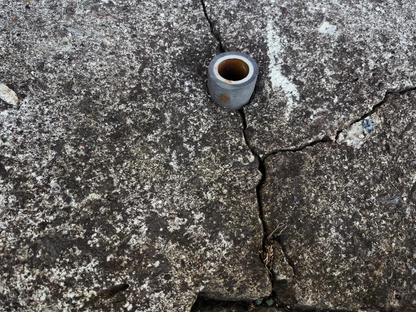 自宅にある井戸配管、中古で購入した時の状態のまま数年経過