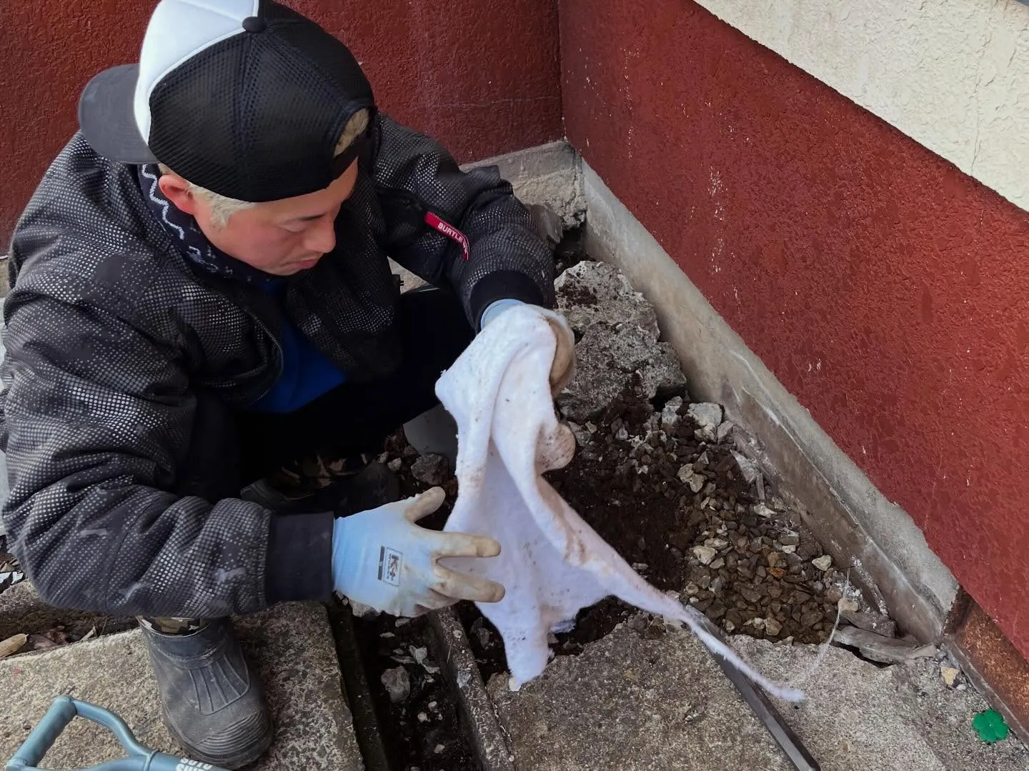 自宅にある井戸配管、中古で購入した時の状態のまま数年経過